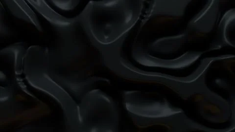 3d render of glossy surface with organic pattern of displacement. Luxury mode Stockillustratie