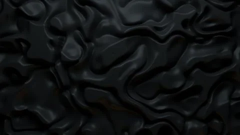 3d render of glossy surface with organic pattern of displacement. Luxury mode Stock Illustration
