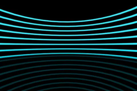 3d render, glowing vertical lines, neon lights, abstract psychedelic backgrou Stock Illustration