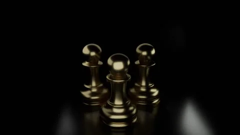 Red Queen Chess Standing Against Black Background Stock Photo