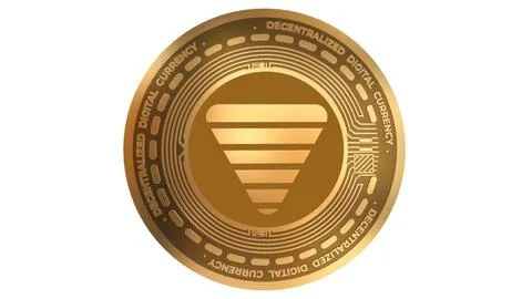 3D Render Golden 88Mph Mph Cryptocurrency Coin Symbol Close up Stock Illustration