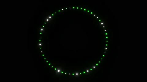 3d render green aura appearing on black background Stock Footage 181886119