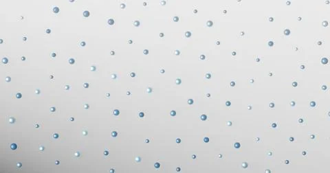 3d render. grey background texture bubbles balls geometric backdrop Stock Illustration