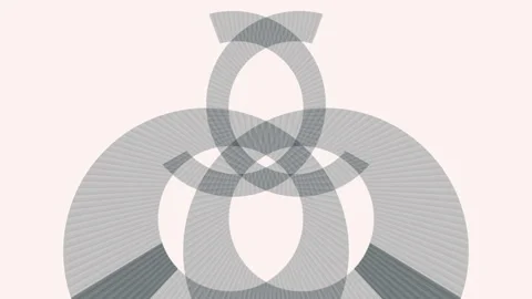 3D render grey light abstract loop background, grey spectrum Stock Footage 160272960