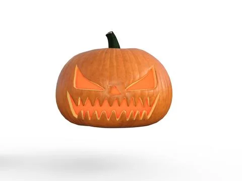 3D Render : Halloween Pumpkin Illustrazione stock