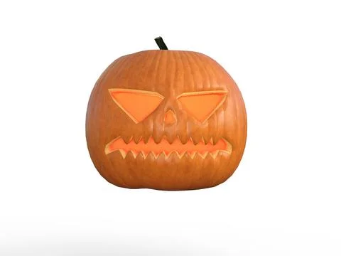 3D Render : Halloween Pumpkin Illustrazione stock