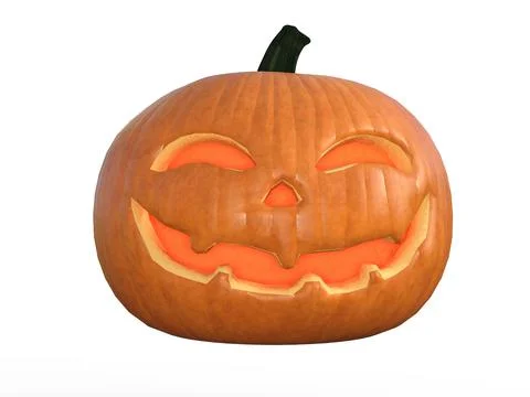 3D Render : Halloween Pumpkin Illustrazione stock