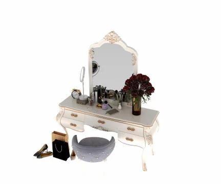 3d render of hanging clothes 스톡 일러스트