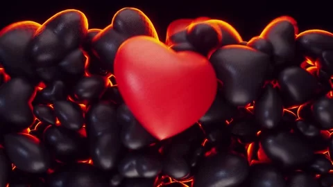3D Render of heart Stock Footage 234879599