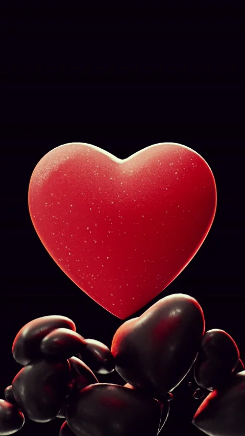 3D Render of heart Stock Footage 234879600