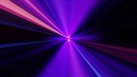3d render hyperloop or hyper light speed warp tunnel, endless, vj concept Stock Footage 273629095