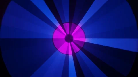 3d render hyperloop or hyper light speed warp tunnel, endless, vj concept Stock Footage 273629617