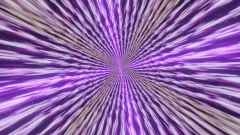 3d render hyperloop or hyper light speed warp tunnel, endless, vj concept Stock-Footage 273631003