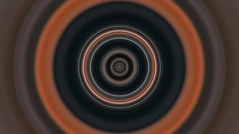 3d Render Hypnotic Mix Color Circle Tunnel Abstract Motion Vortex VJ Loop Stock Footage 318365874