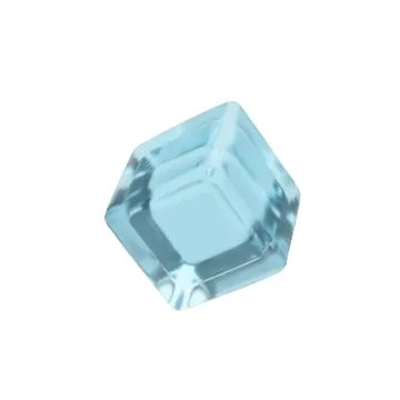 3d render ice cube. Illustrazione stock