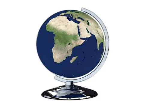 3d Render Illustration Of  Classroom Globe Illustrazione stock