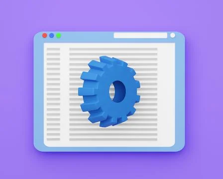 3d render illustration of DevOps, Software Development and IT Operations. イラスト素材