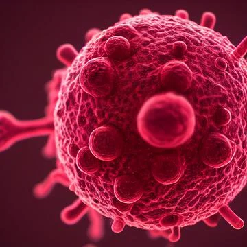 3d render image of coronavirus 스톡 일러스트