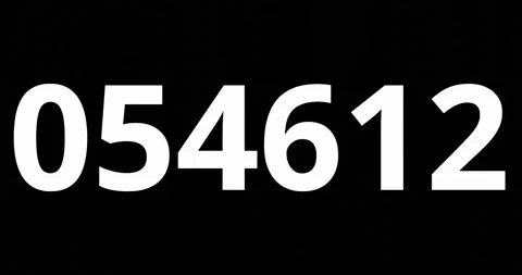 3d render of increasing number for views, likes, amount or figures concepts. Stock Footage 219554365