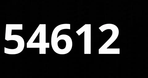 3d render of increasing number for views, likes, amount or figures concepts. Stock Footage 219554366