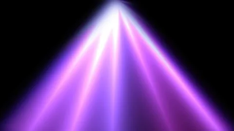 3d render Laser show Illustrazione stock