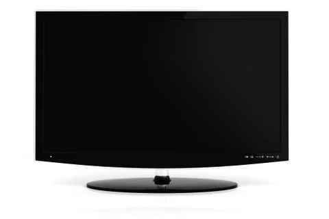 3d render of a LCD home cinema display Illustrazione stock