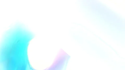 3D render of light azure colored abstraction Stock Footage 252384212