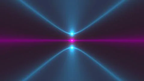 3d render lights Stock Illustration
