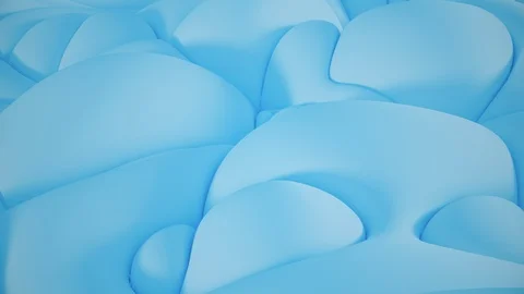 3d render liquid animation background. 4k seamless loop footage. Video stock 110786535