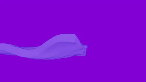 3d render of liquid deformation. Smooth elastic shape animation. Stock Footage 160741840