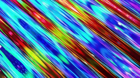 3d render. Liquid pattern like waves. 3D stylish abstract iridescent bg of wavy Stock Illustration