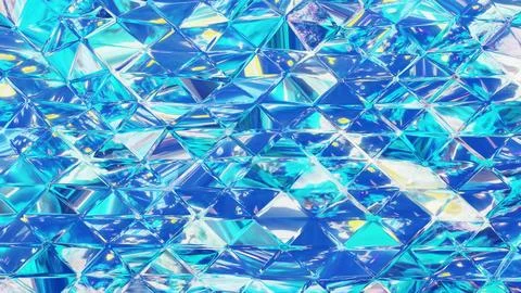 3d render. Liquid pattern like waves. 3D stylish abstract blue bg of wavy Stock Illustration