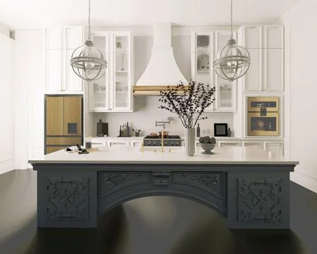 3d Render of Living Room Illustrazione stock
