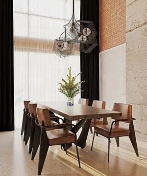 3d Render of Living Room Stock Illustration