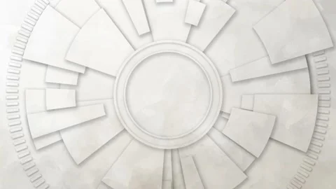 3d render looping abstract textured geometric background. Seamless loop. 4K Stock Footage 239856582