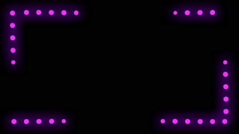 3d render luminous frame transition. Blank for text or video Background Stock Footage 132746110