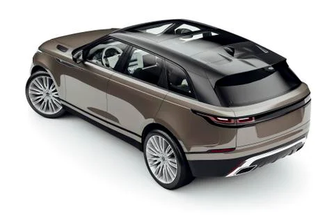3d render of luxury SUV car Stock Illustration