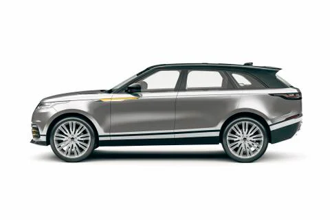 3d render of luxury SUV car Stock Illustration