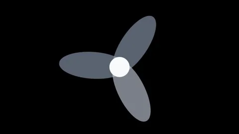 3D render of mercury bloom petals rotating creating abstract minimal background Stock Footage 334154963