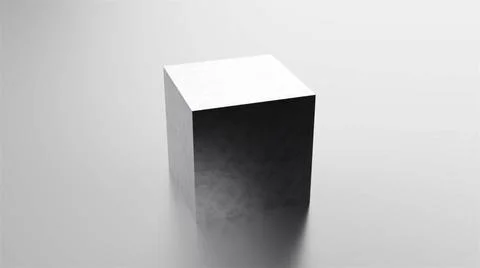 3d render Metal cube 3d render Metal cube. Computer generated Copyright: x... Foto stock