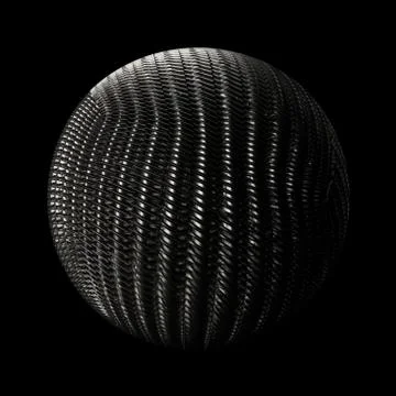 3d render metall background. Displacement surface. Random patterns extruded f Stock Illustration