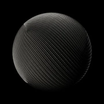 3d render metall background. Displacement surface. Random patterns extruded f Stock-Illustration