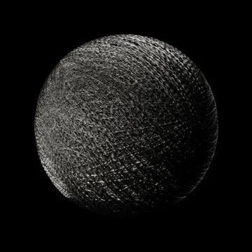 3d render metall background. Displacement surface. Random patterns extruded f Illustrazione stock