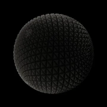 3d render metall background. Displacement surface. Random patterns extruded f Stock Illustration