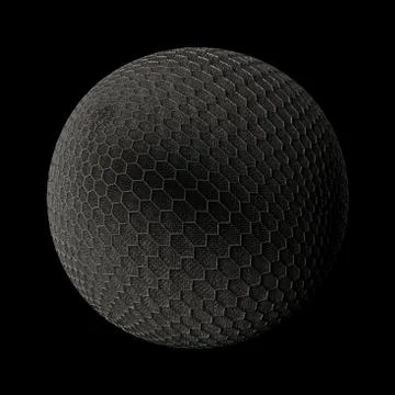 3d render metall background. Displacement surface. Random patterns extruded f Stock Illustration