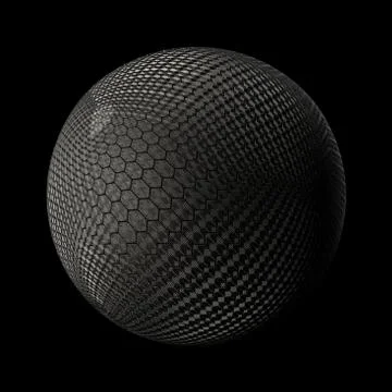 3d render metall background. Displacement surface. Random patterns extruded f Stock Illustration