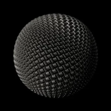 3d render metall background. Displacement surface. Random patterns extruded f Stock Illustration