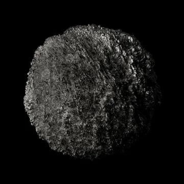 3d render metall background. Displacement surface. Random patterns extruded f Stock Illustration