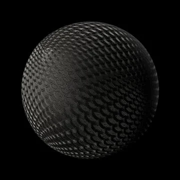 3d render metall background. Displacement surface. Random patterns extruded f Stock Illustration