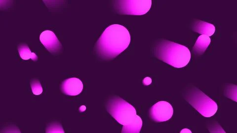 3d render modern abstract background. Simple shapes with gradient on it. Stock Illustration